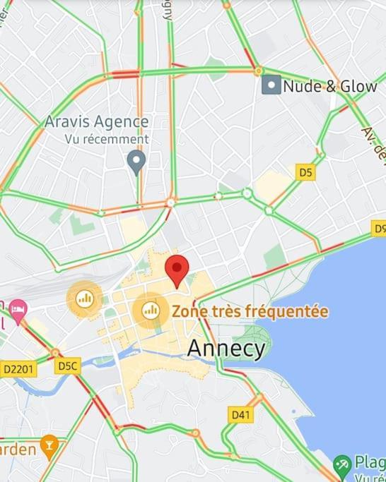 Hyper Centre Annecy Et Bord Du Lac Экстерьер фото